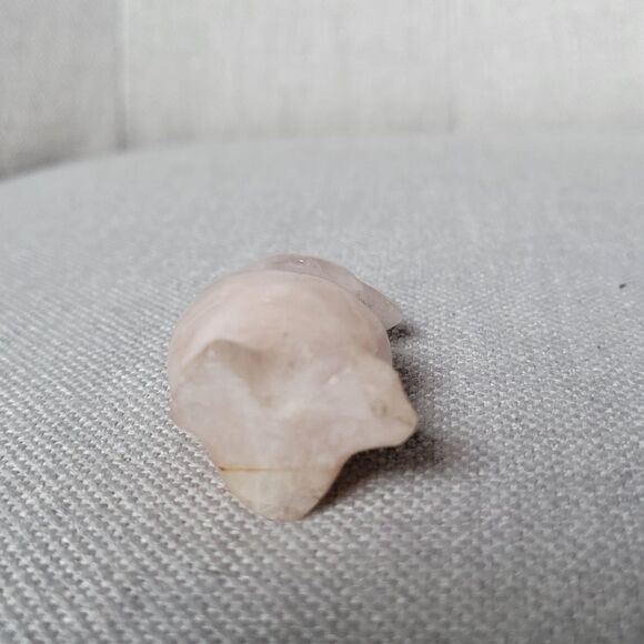 Natural pink rose quartz penguin - Picture 4 of 4